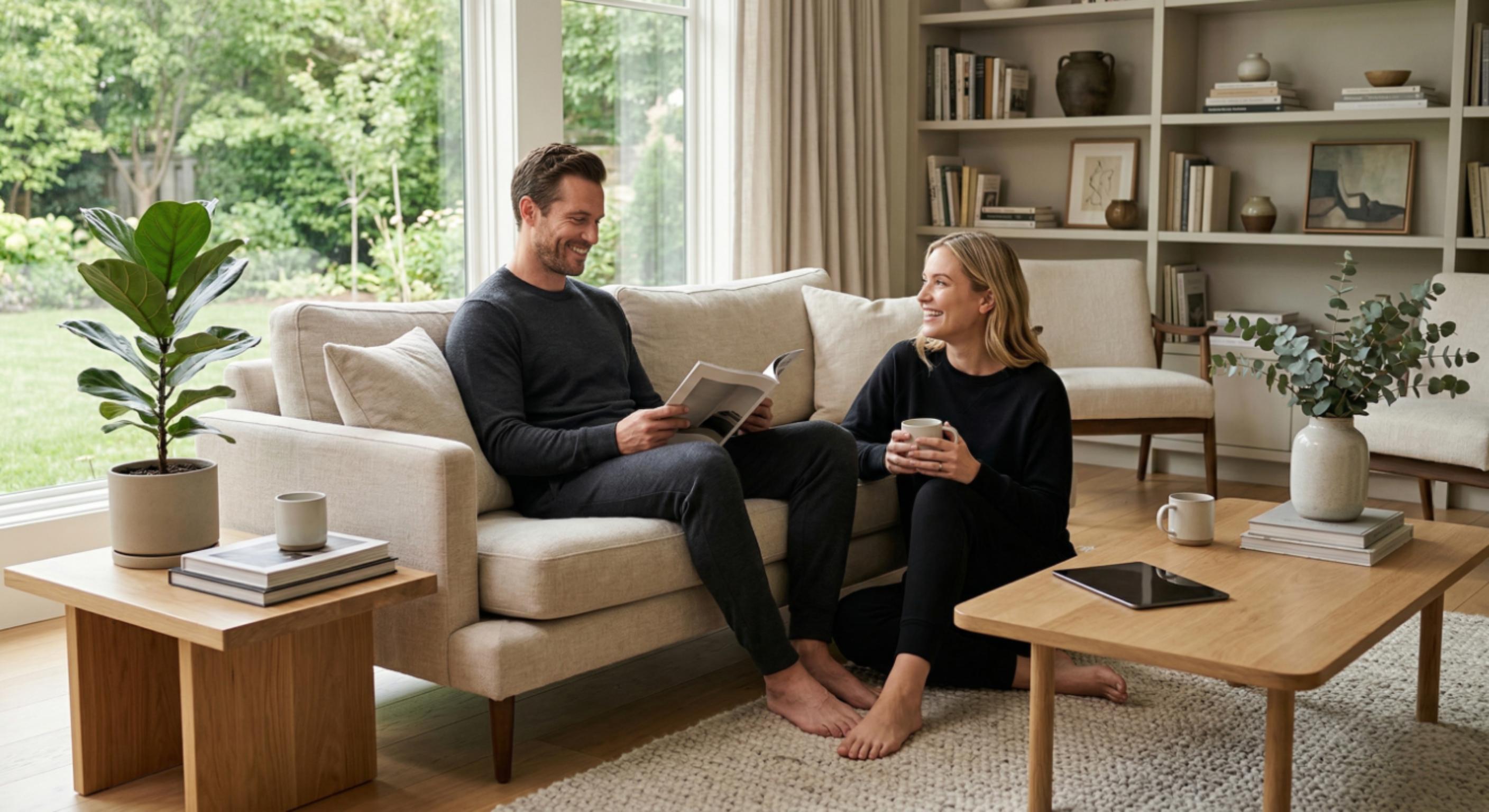 リカバリーウェアの着用シーンイメージ